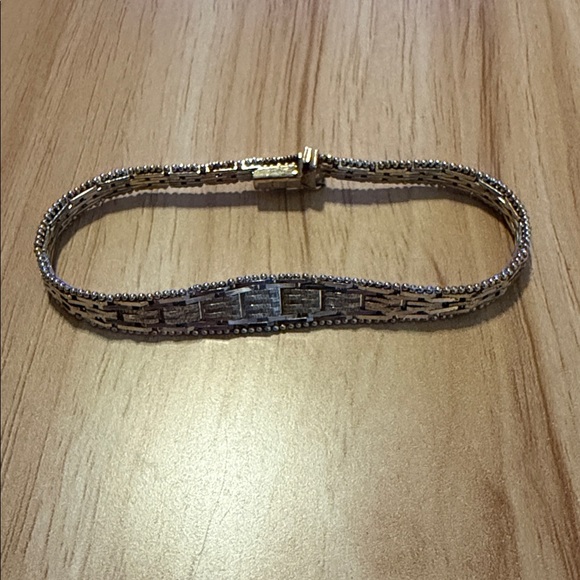 Milor Silver and Gold Bracelet Sterling Silver 925 - Picture 9 of 9